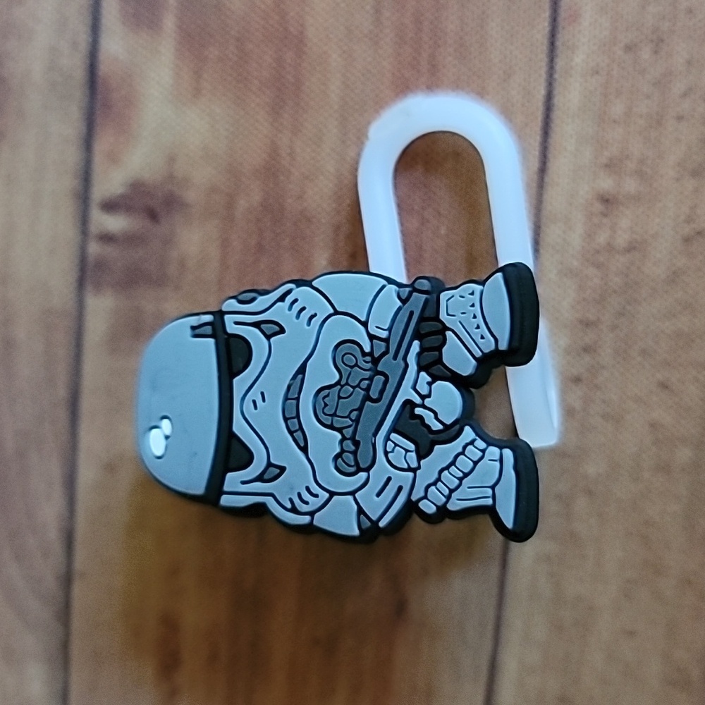Stormtrooper Silicone 10mm / 0.4 in Straw Topper Cap Accessory